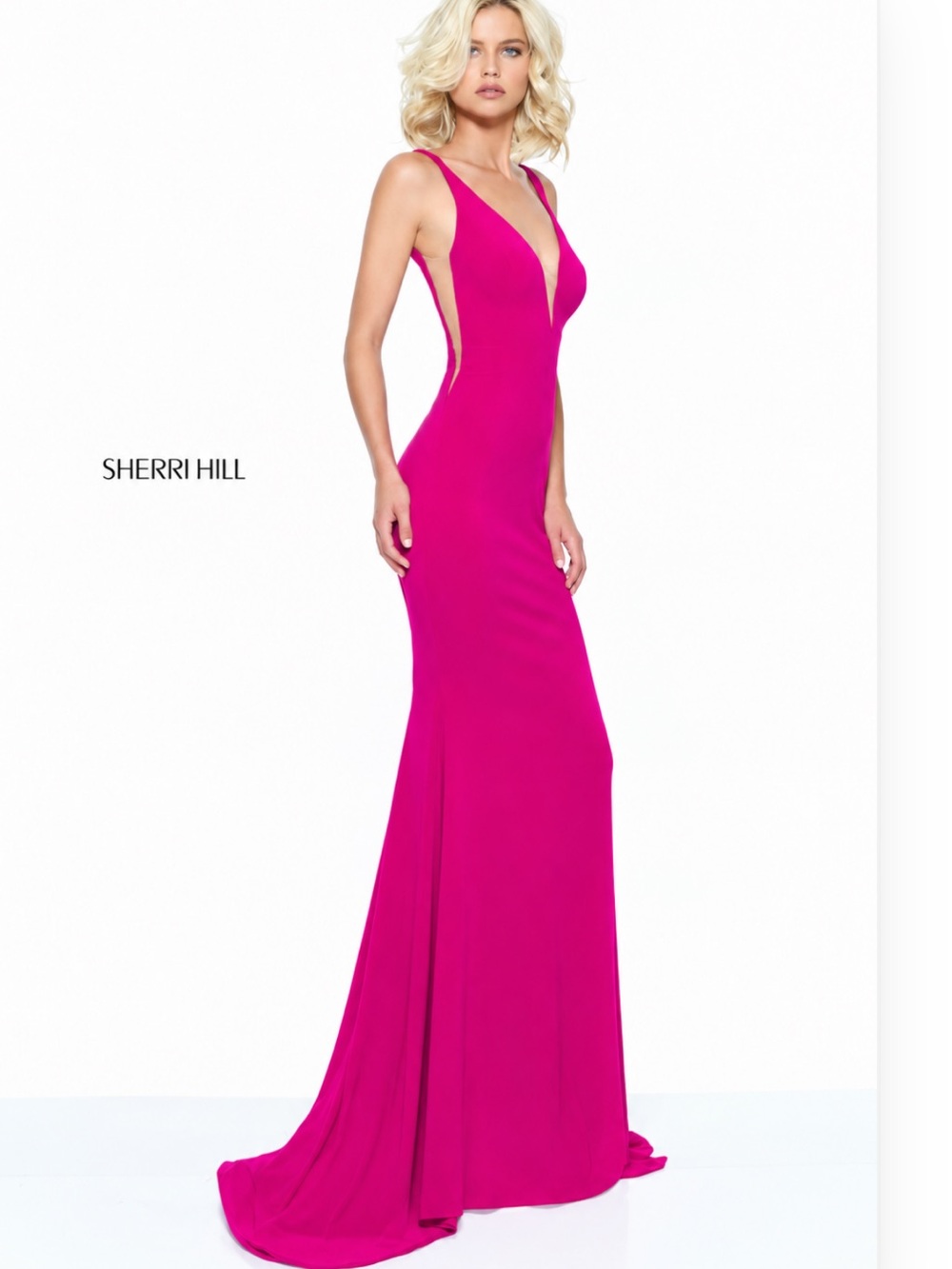 Sherri Hill 50940 Dress Fuchsia